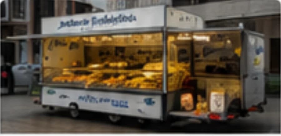 Mobiler Fischverkauf am Standort Muster-Hafen